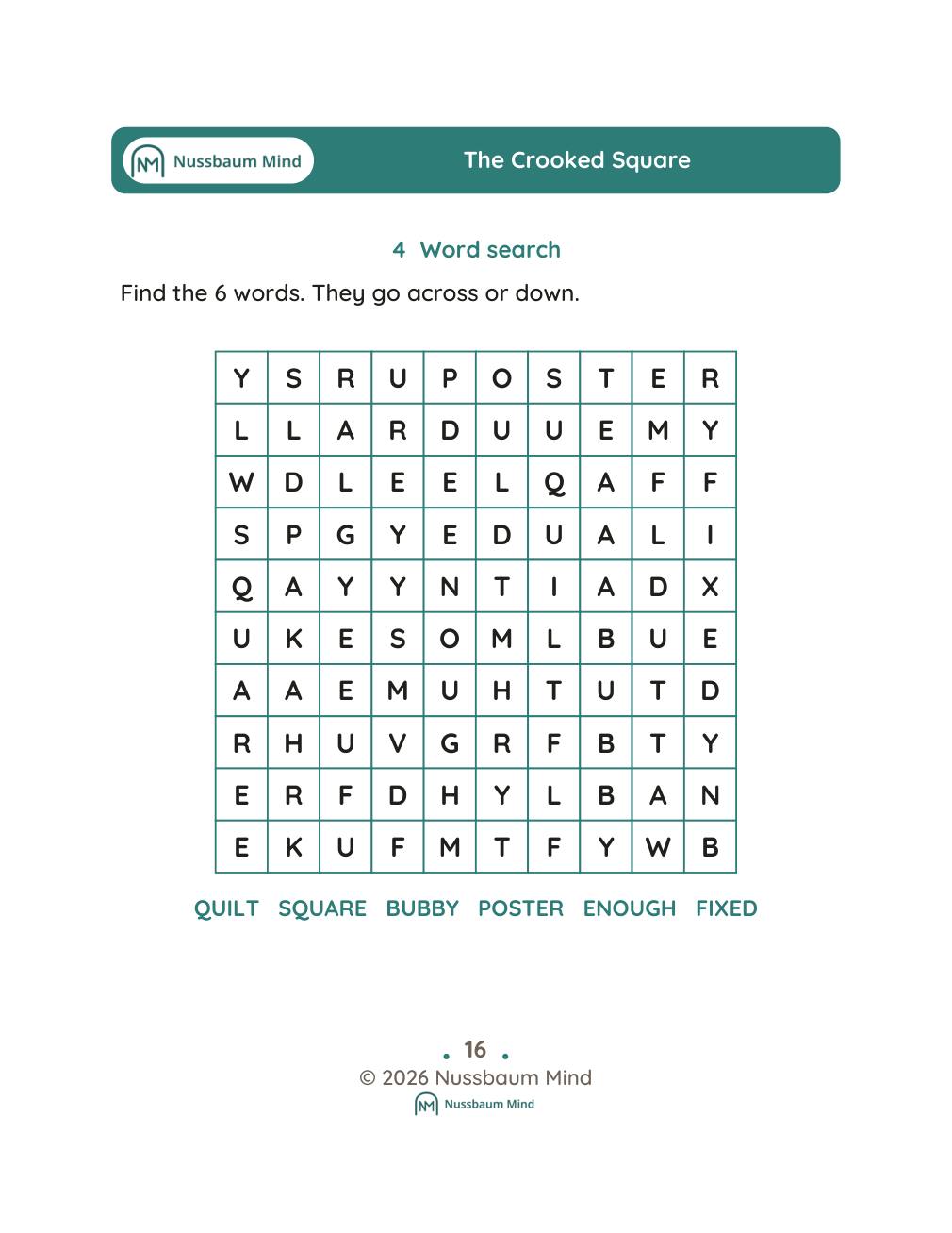 The Crooked Square complete book page 17
