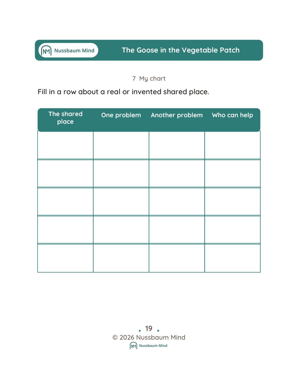 The Goose in the Vegetable Patch complete book page 20