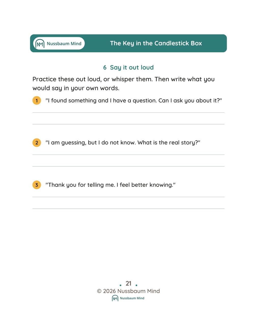 The Key in the Candlestick Box complete book page 22